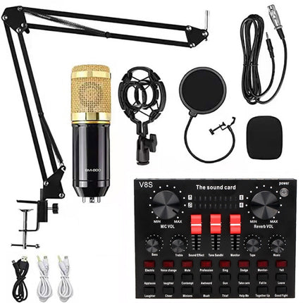 Audio Condenser Mic Studio Singing Microphone