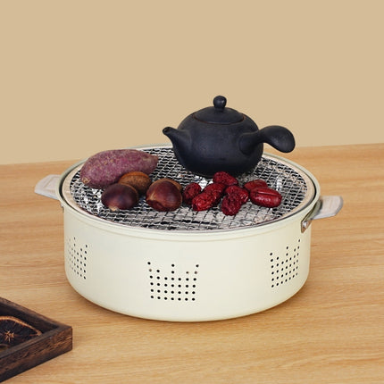 Charcoal Grill Stainless Steel Outdoor Camping Cooking Tea Around The Stove Barbecue Stove, Style A, Style B