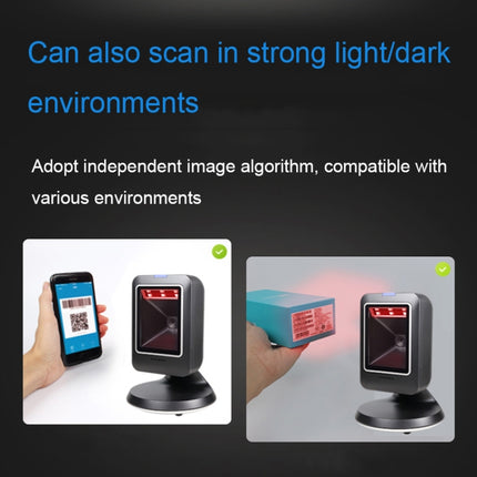 Supermarket Cashier Scanning Platform QR Code Payment Wired Handheld Barcode Scanner