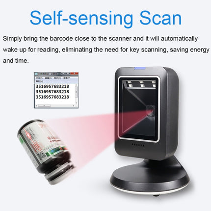 Supermarket Cashier Scanning Platform QR Code Payment Wired Handheld Barcode Scanner