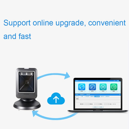 Supermarket Cashier Scanning Platform QR Code Payment Wired Handheld Barcode Scanner