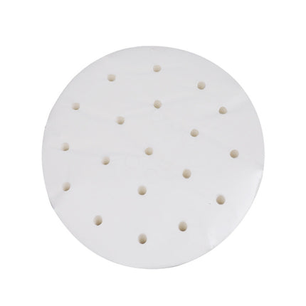 100pcs /Pack Steamer Paper Non-Stick Disposable Grease-Proof Paper Round Air Fryer Pad, 6 Inches (15.2cm), 7 Inches (17.78cm), 8 Inches (20.3cm), 9 Inches (22.86cm)