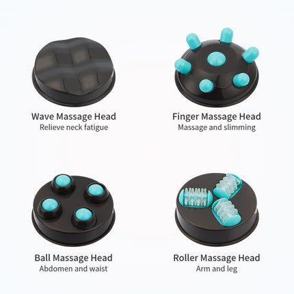 4 in 1 Electric Massager Handheld Fat Pusher Infrared Massager, 220V EU Plug, 110V US Plug