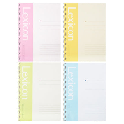 Deli 7688 A4 60-pages Spiral Bound Notebook Live Page Office Business Notepad