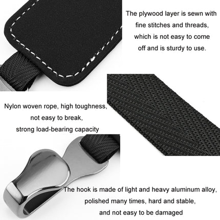 Car Rear Seat Backrest Suede Interior Multifunctional Hook