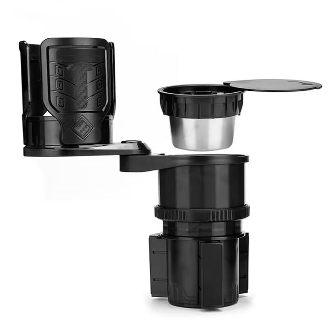 Carbon Fiber Multifunctional Car Modified Water Cup Holder Ashtray