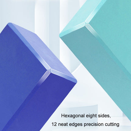 EVA Professional Yoga Bricks for Adults and Children Dance Bricks, Blue 120g, Orange 120g, Green 120G, Tiffany Blue 120g, Pink 120G, Purple 120G, Fruit Green 120g, Blue 220g, Green 220g, Tiffany Blue 220g, Pink 220g