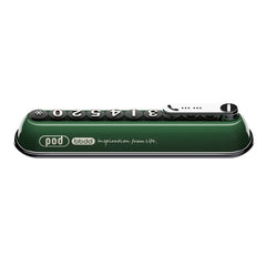 Bbdd Pod Temporary License Card Hidden Retro Parking Plate