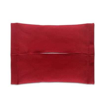 For Tesla Model 3 / Y Car Seat Central Control Screen Tissue Box Tissue Storage Bags, Black, Brown, Red