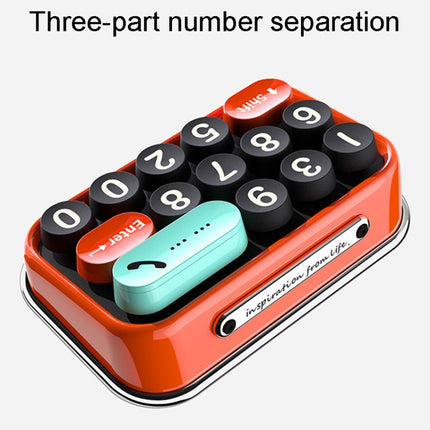 bbdd Keyboard Modeling Moving Number Plate Car Temporary Parking License Card