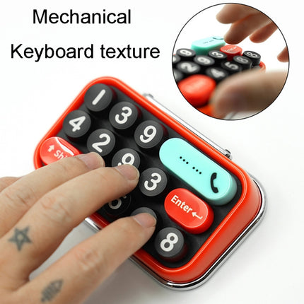 bbdd Keyboard Modeling Moving Number Plate Car Temporary Parking License Card