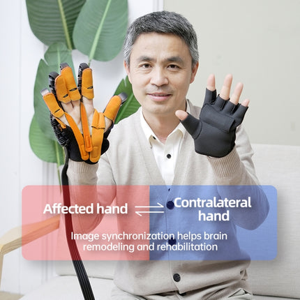 Intelligent Robotic Rehabilitation Glove Equipment, With UK Plug Adapter