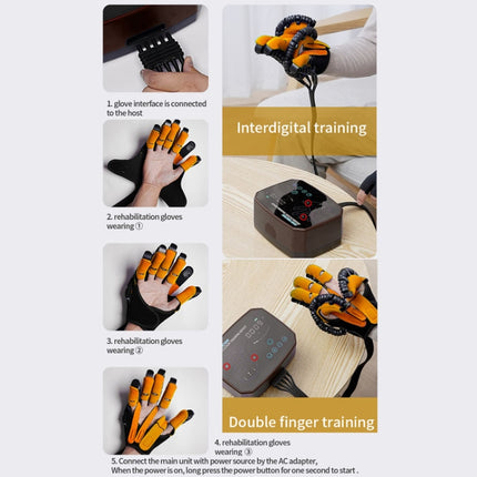 Intelligent Robotic Rehabilitation Glove Equipment, With UK Plug Adapter