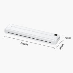 Small A4 Home Office Portable Inkless Printing Thermal Paper, 200pcs Thermal Paper