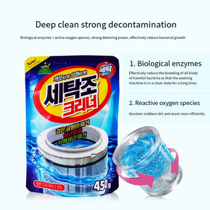 450g /Bag Washing Machine Tank Cleaning Agent Cleaning Powder