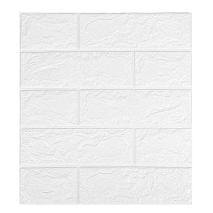 35x38.5cm 3D Self-Stick Wallpaper Soft Wrapping Waterproof Wall Sticker, 3mm Thickness, 5mm Thickness
