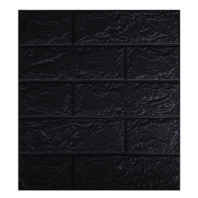 35x38.5cm 3D Self-Stick Wallpaper Soft Wrapping Waterproof Wall Sticker, 3mm Thickness, 5mm Thickness