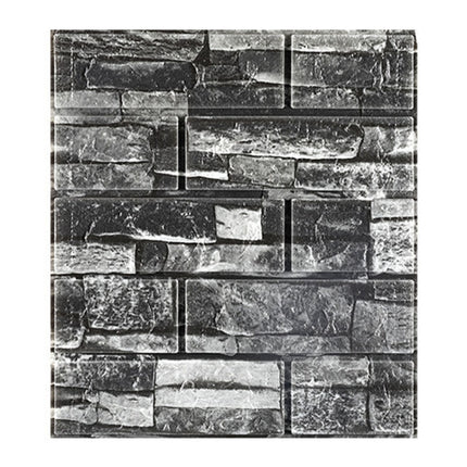 35x38.5cm 3D Self-Stick Wallpaper Soft Wrapping Waterproof Wall Sticker, 3mm Thickness, 5mm Thickness