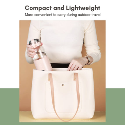 300ml Wireless Instant Water Warmer Electric Kettle for Baby Formula With 5200 mAh Battery Capacity, 300ml  5200 mAh (Blue), 300ml  5200 mAh (White), 300ml 5200 mAh (Pink)