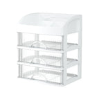 4 Layer White Drawer (White)