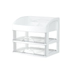 3 Layer White Drawer (White)