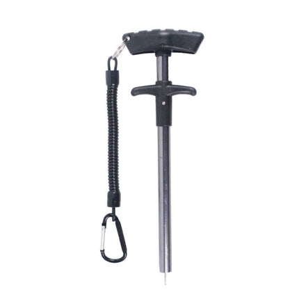 Aluminum Alloy Decoupler T-Shaped Fish Hook Remover Sea Fishing Equipment 24 X 7.5cm, Blue, Red, Gray, Blue+ Spring Rope, Red+ Spring Rope, Gray+Spring Rope