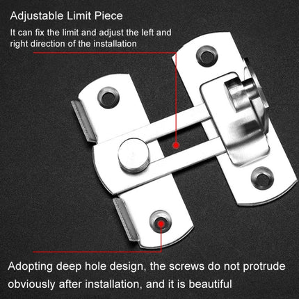 Barn Door Lock Hook Stainless Steel Door Buckle Insertion, Small 201 Stainless Steel, Medium 201 Stainless Steel, Extra Large 201 Stainless Steel, Small 304 Stainless Steel, Middle 304 Stainless Steel, Extra Large 304 Stainless Steel                   ...