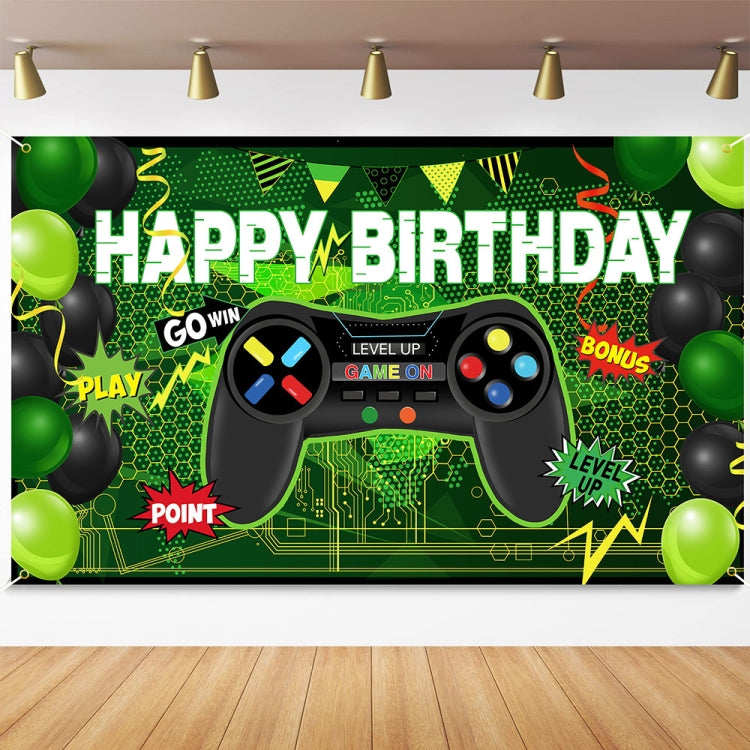 180x110cm Game Console Theme Birthday Background Birthday Party Decoration Banner, 2023SRB51, 2023SRB53, 2023SRB54