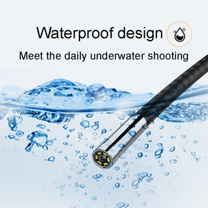 Teslong NTS300 5 Inch HD Large Screen Industrial Inspection Borescope Auto Repair Tools, 7.6mm Single Lens / 1m