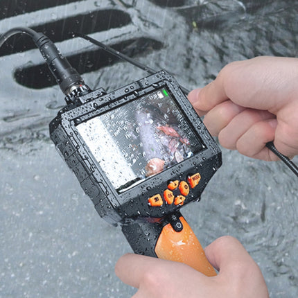 Teslong NTS300 5 Inch HD Large Screen Industrial Inspection Borescope Auto Repair Tools, 7.6mm Single Lens / 1m