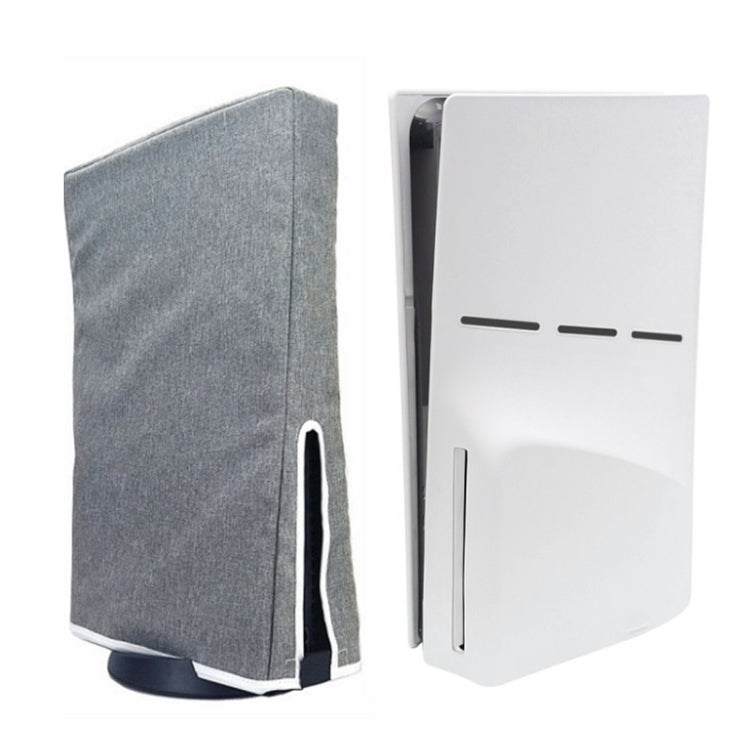 For PS5 Slim Disc & Digital Host Dust Cover Protective  Case, Vertical Gray, Vertical Black, Horizontal Gray, Horizontal Black