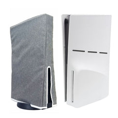 For PS5 Slim Disc & Digital Host Dust Cover Protective  Case, Vertical Gray, Vertical Black, Horizontal Gray, Horizontal Black