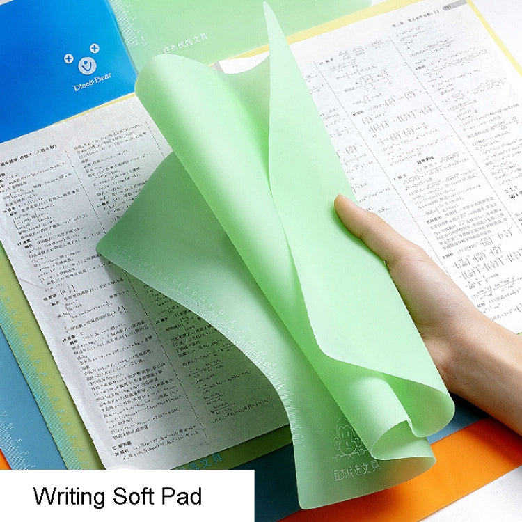 YAOJIE Non-Slip Exam Pad Student Stationery Drawing Writing Soft Board Office Writing Mat, A3 White, A3 Pink, A3 Blue, A4  White, A4 Pink, A4 Blue