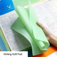 YAOJIE Non-Slip Exam Pad Student Stationery Drawing Writing Soft Board Office Writing Mat, A3 White, A3 Pink, A3 Blue, A4  White, A4 Pink, A4 Blue