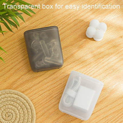Phone Earphone Data Cable Charger Organizer Drawer Jewelry Miscellaneous Storage Box With Lid