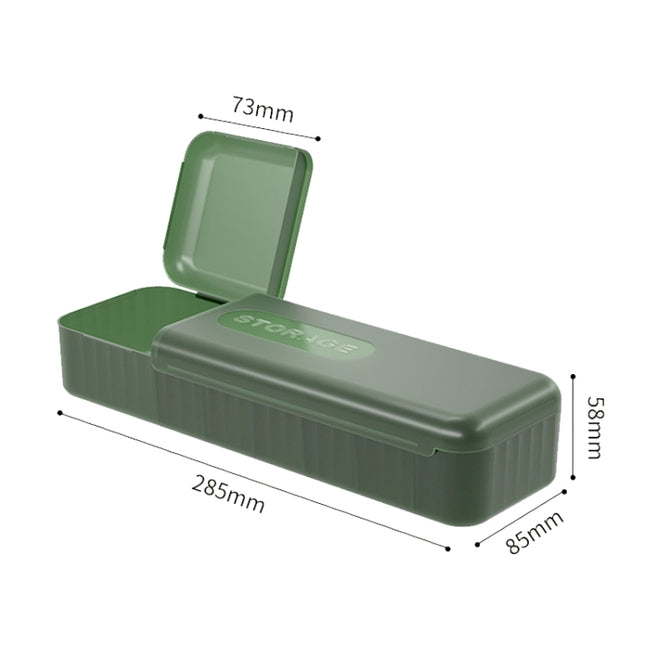 Desktop Data Cable Organizer With Lid Drawer Cord Storage Box