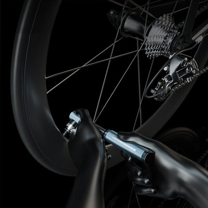 ENLEE ED200 Portable Bicycle Thumbtube American And French Valve Mini Pumps For Home Use