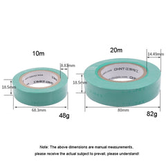 CHINT Electrical Tape Waterproof PVC Wire Insulation Tapes, 10m Blue, 20m Blue, 20m Black, 20m White