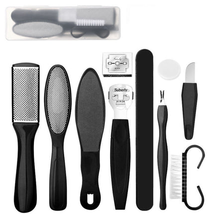 PROMOTIONAL OFFER Up to 85% OFF (10 In 1) Foot File Clean Tool Kit Foot Care Pedicure Tools Set