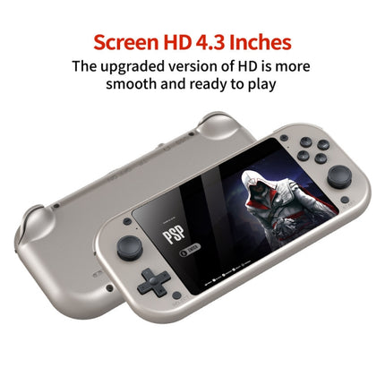 HD 4.3 inch High Brush Display Screen Retro PSP Remote Sensing Home Game Console, M17 64GB, M17 128GB