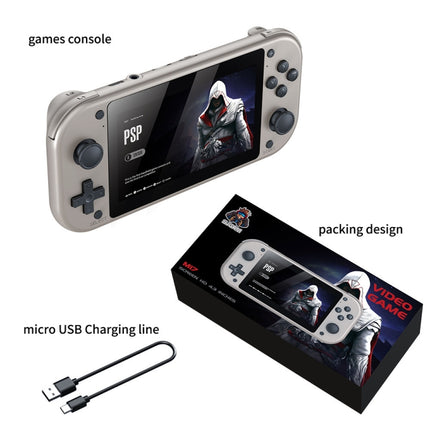 HD 4.3 inch High Brush Display Screen Retro PSP Remote Sensing Home Game Console, M17 64GB, M17 128GB