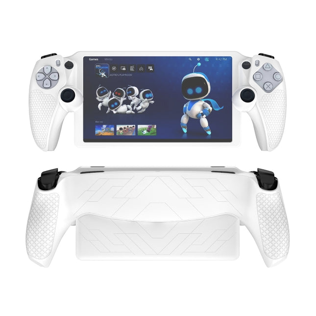 For Sony PS Portal Game Console Silicone Protective Cover Oil Spray All-Inclusive Protective Case, Silicone