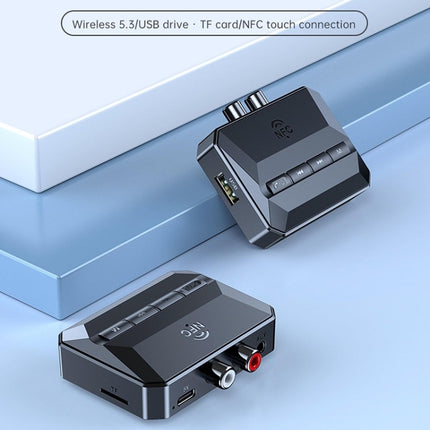 Bluetooth 5.3 Receiver NFC Function Stereo Amplifier To Wireless Adapter, T59
