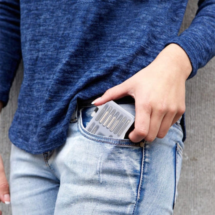 HOSHE 16 In 1 Mini Screwdriver Set Multiple Screwdriver Bits Watch Eyeglasses Repair Tool