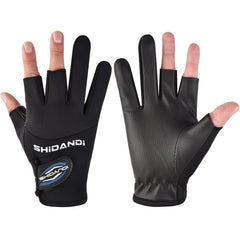 Fishing Fingerless Non-Slip Gloves Waterproof Wear-Resistant Lure Fishing Equipment