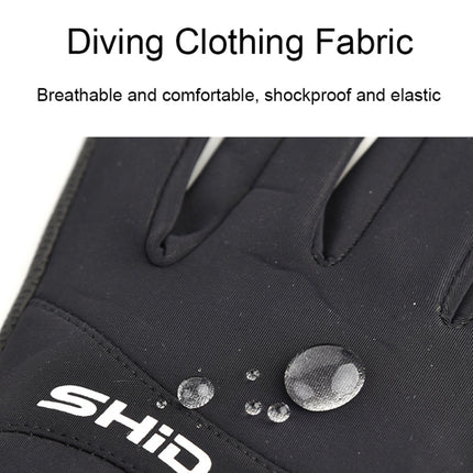 Fishing Fingerless Non-Slip Gloves Waterproof Wear-Resistant Lure Fishing Equipment