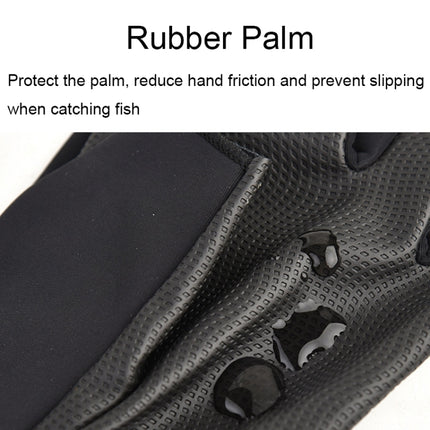 Fishing Fingerless Non-Slip Gloves Waterproof Wear-Resistant Lure Fishing Equipment