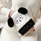 Black and White Puppy