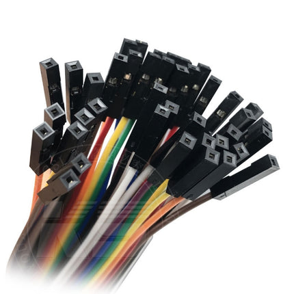 40P DuPont Cable Double-Ended Colorful Wires Wiring Terminal, 10cm, 20cm, 30cm
