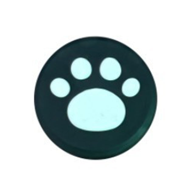 For Switch Joystick Cap Silicone Cats Paw Gamepad Joystick Protective Case, Black Bottom White Claw, White Bottom Black Claw